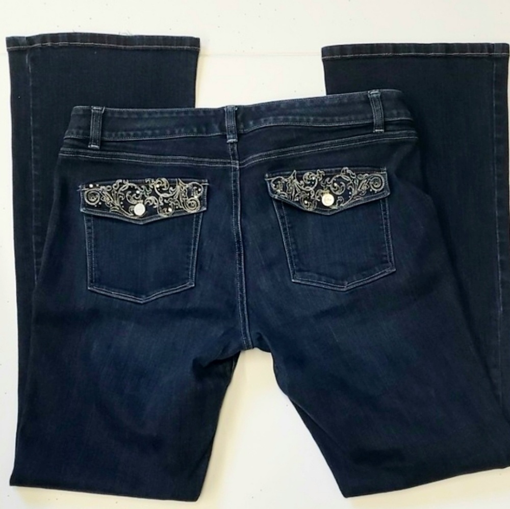 WHBM Blanc Essential Bootcut Jeans